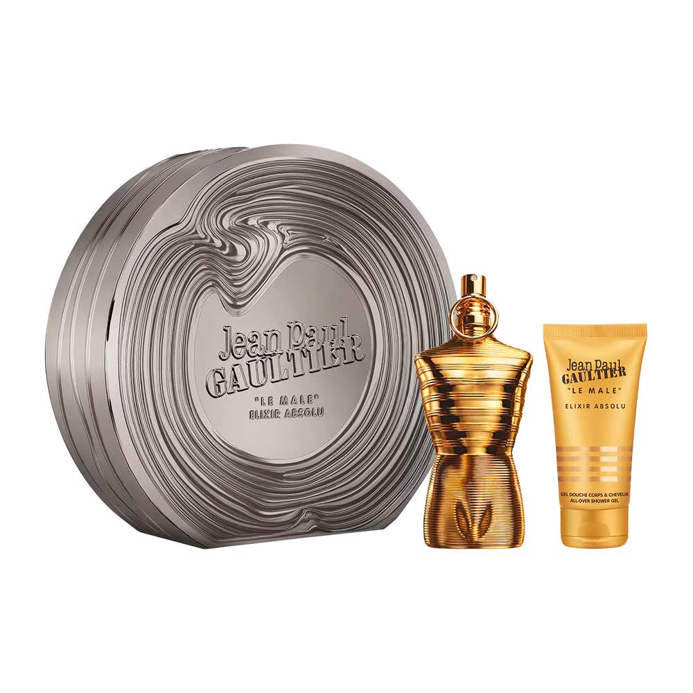 Le Male Elixir Absolu Metal Estuche 2 Piezas Caballero Parfum 125ml + Gel de baño 75ml