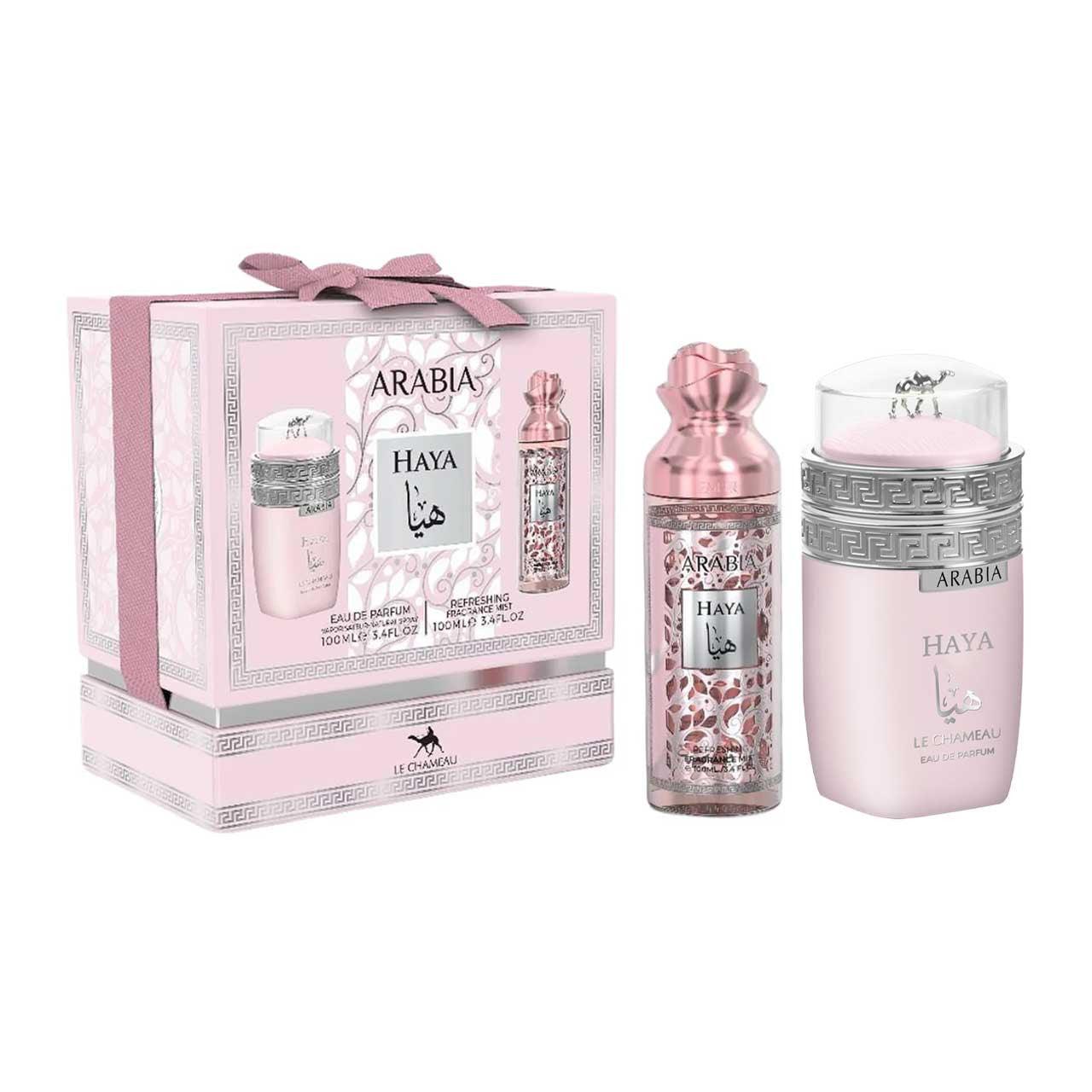 Arabia Haya SET 2 Piezas Dama Eau de Parfum 100ml + Body Mist 100ml
