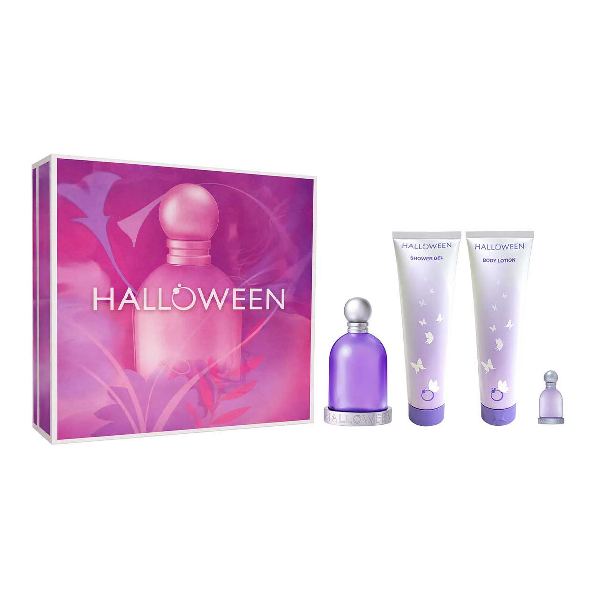 Halloween Estuche 4 Piezas Eau de Toilette 100ml + Loción Corporal 150ml + Gel de Baño 150ml + Miniatura 4.5ml