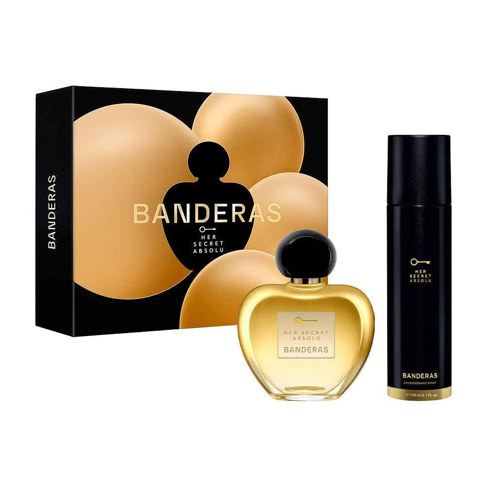Her Secret Absolu Estuche 2 Piezas Dama Eau de Parfum 80ml + Desodorante 150ml