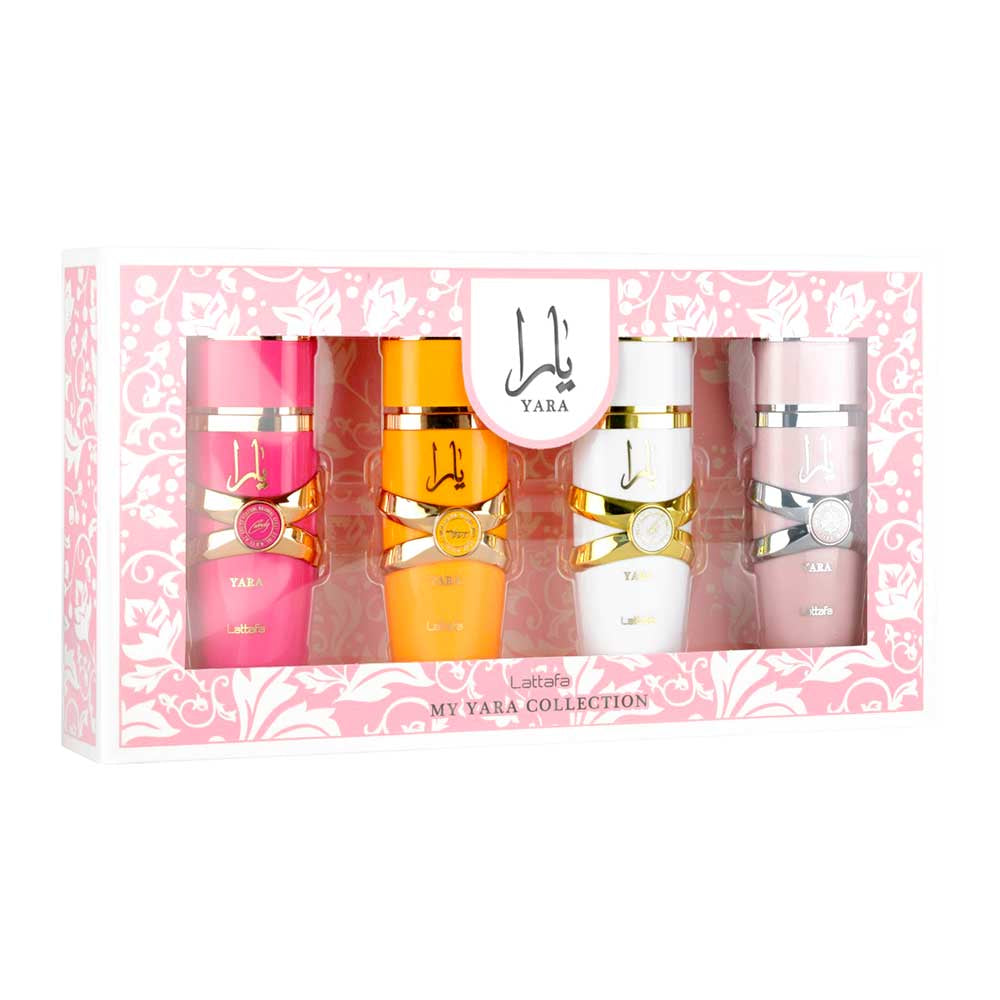 Yara Collection Estuche 4 Piezas Dama Eau de Parfum 25ml + Eau de Parfum 25ml + Eau de Parfum 25ml + 25ml