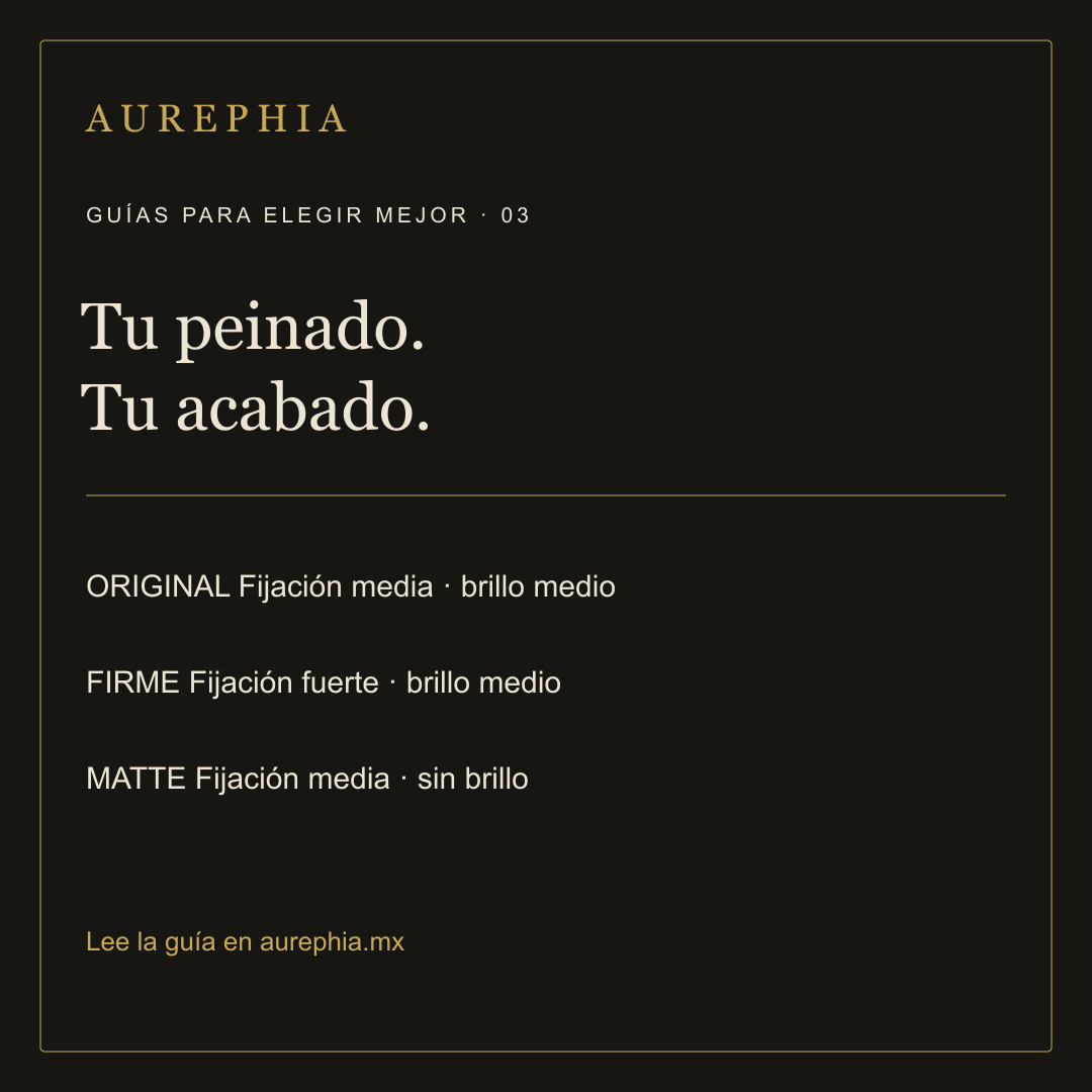 Suavecito Original, Firme o Matte: cuál elegir para tu peinado