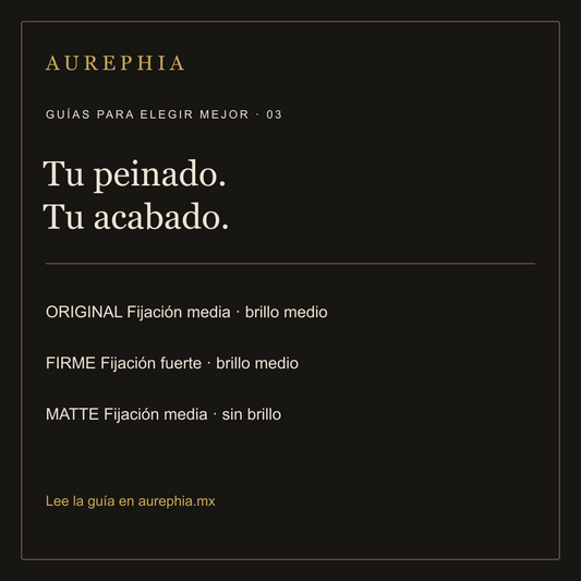 Suavecito Original, Firme o Matte: cuál elegir para tu peinado