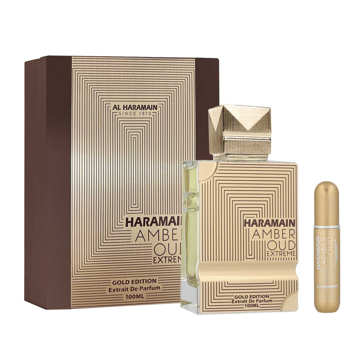Amber Oud Gold Extreme + Refinable by Al Haramain Eau de Parfum 100ml