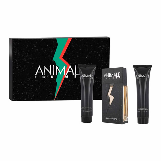 Animale Estuche 3 Piezas Eau de Toilette 100ml + Gel de baño 100ml + Balsamos p/despues de afeitar 100ml