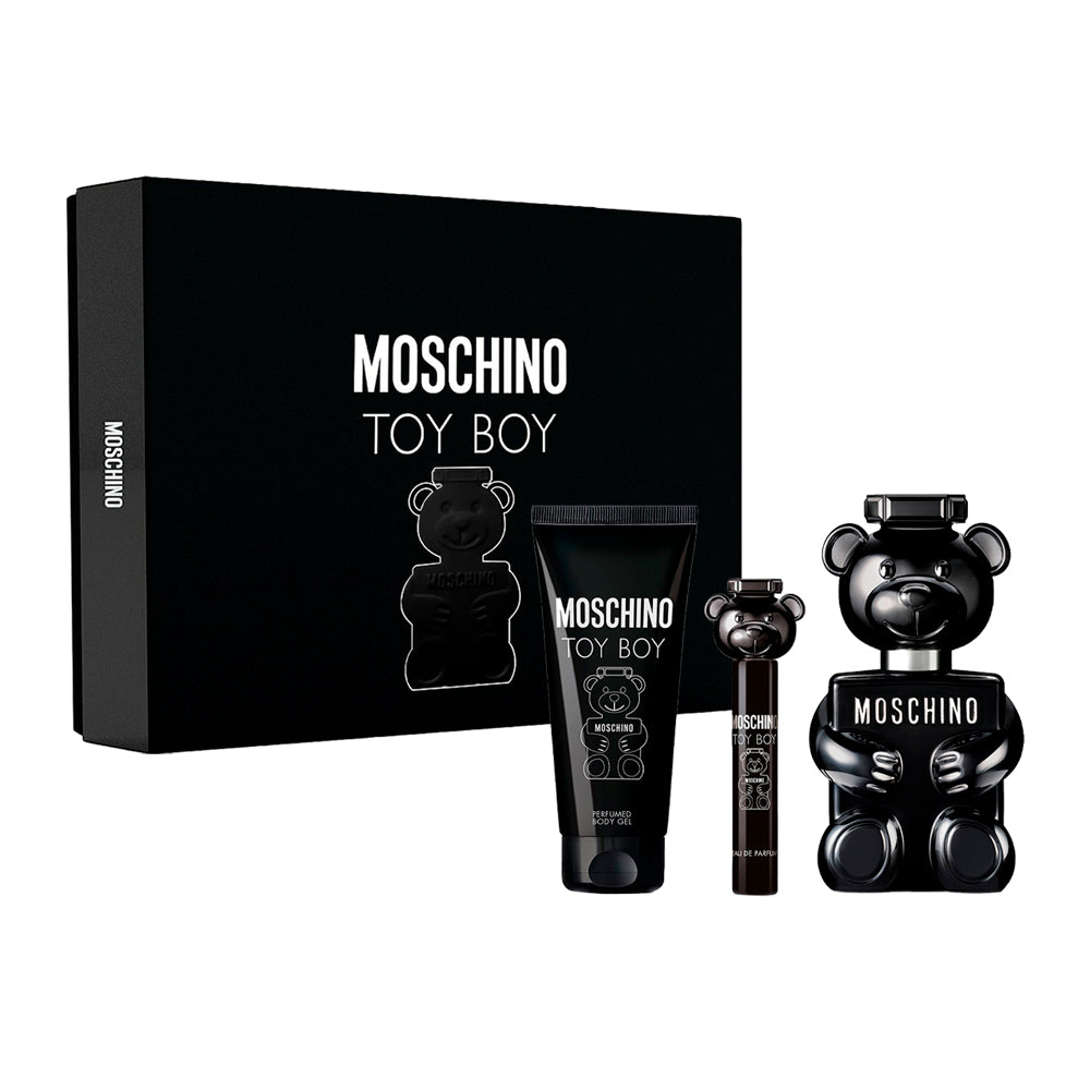 Toy Boy Estuche 3 Piezas Caballero Eau de Parfum 100ml + Gel de Baño 100ml + Miniatura 10ml