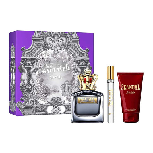 Scandal Estuche 3 Piezas Caballero Eau de Toilette 100ml + Gel de Baño 75ml + Miniatura 10ml