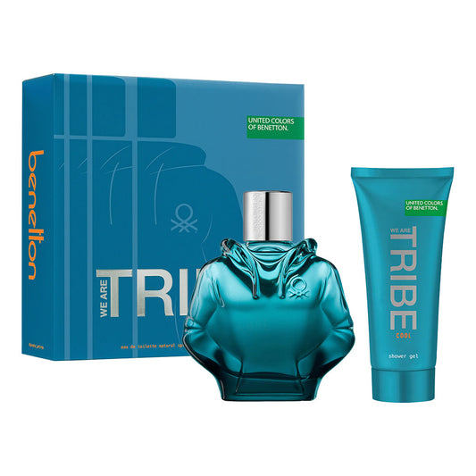 Tribe Cool Estuche 2 Piezas Caballero Eau de Toilette 90ml + Gel de baño 75ml