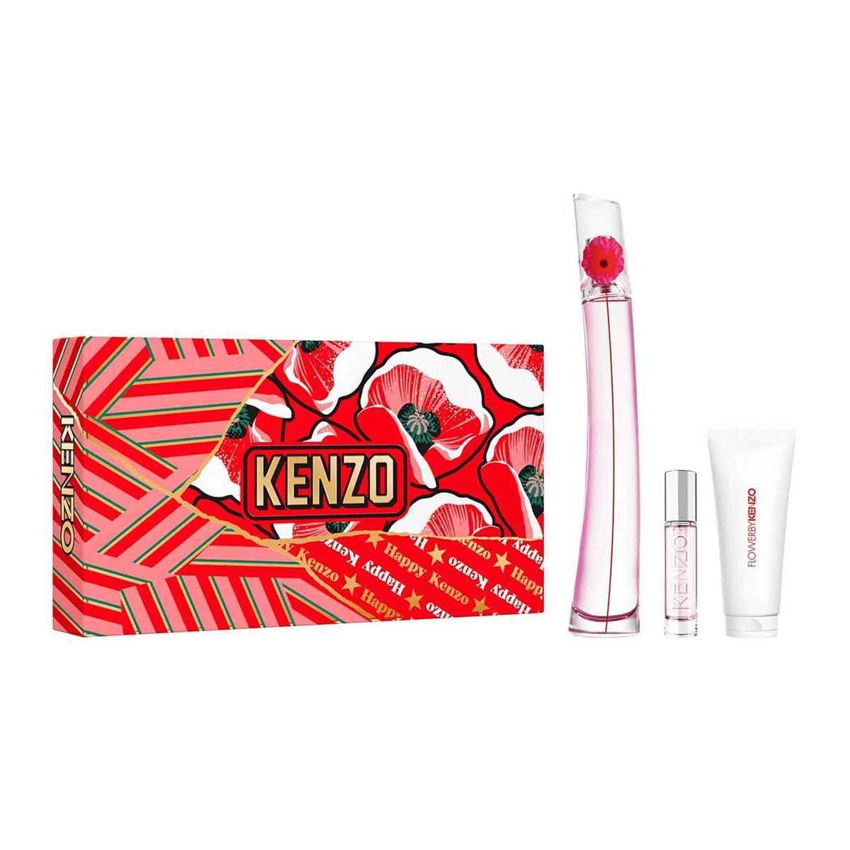Flower by Kenzo Poppy Bouquet Estuche 3 Piezas Dama Eau de Parfum 100ml + Crema 75ml + Miniatura 10ml