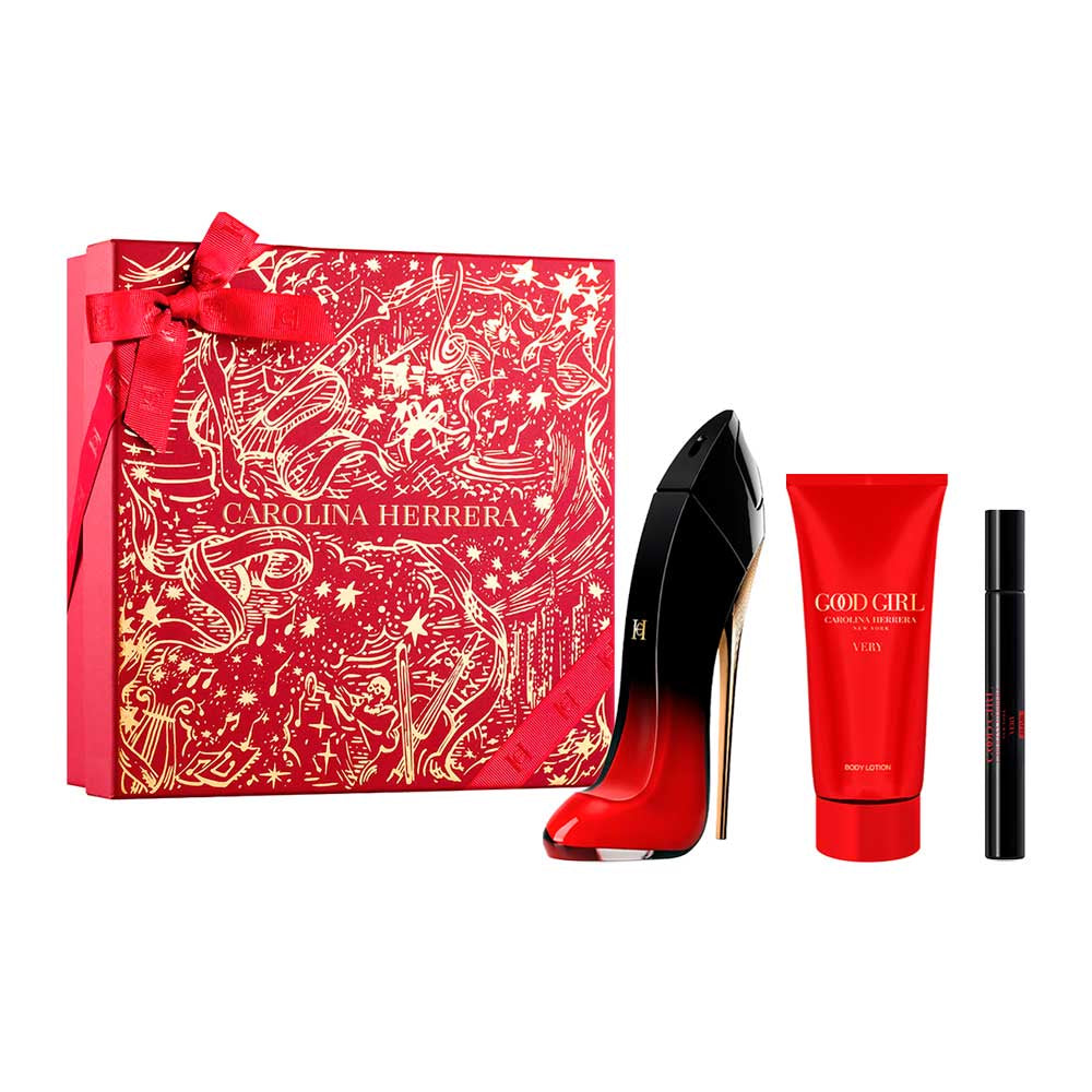 Good Girl Very Elixir Estuche 3 Piezas Dama Eau de Parfum 80ml + Locion Corpora 100ml + Miniatura 10ml
