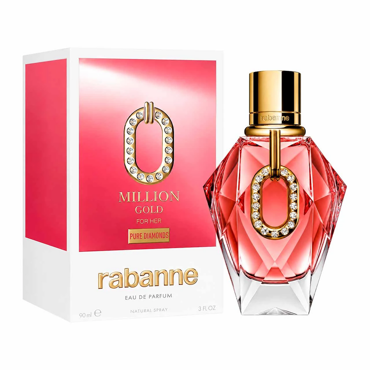 Million Gold for Her Pure Diamonds Eau de Parfum 90ml