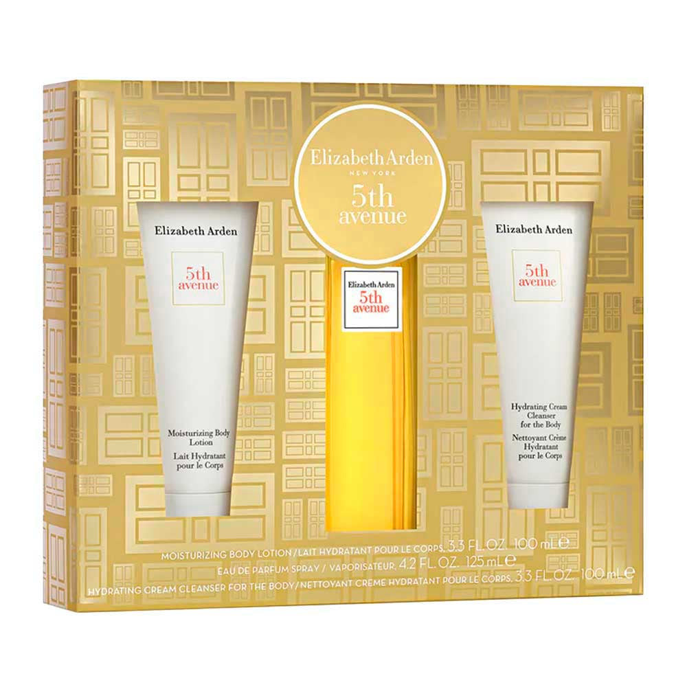 5th Avenue Estuche 3 Piezas Dama Eau de Parfum 125ml + Locion Corporal 100ml + Crema Corporal 100ml