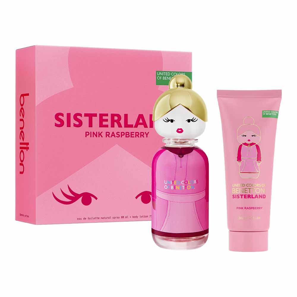 Sisterland Pink Raspberry Estuche 2 Piezas Dama Eau de Toilette 80ml + Locion Corporal 75ml