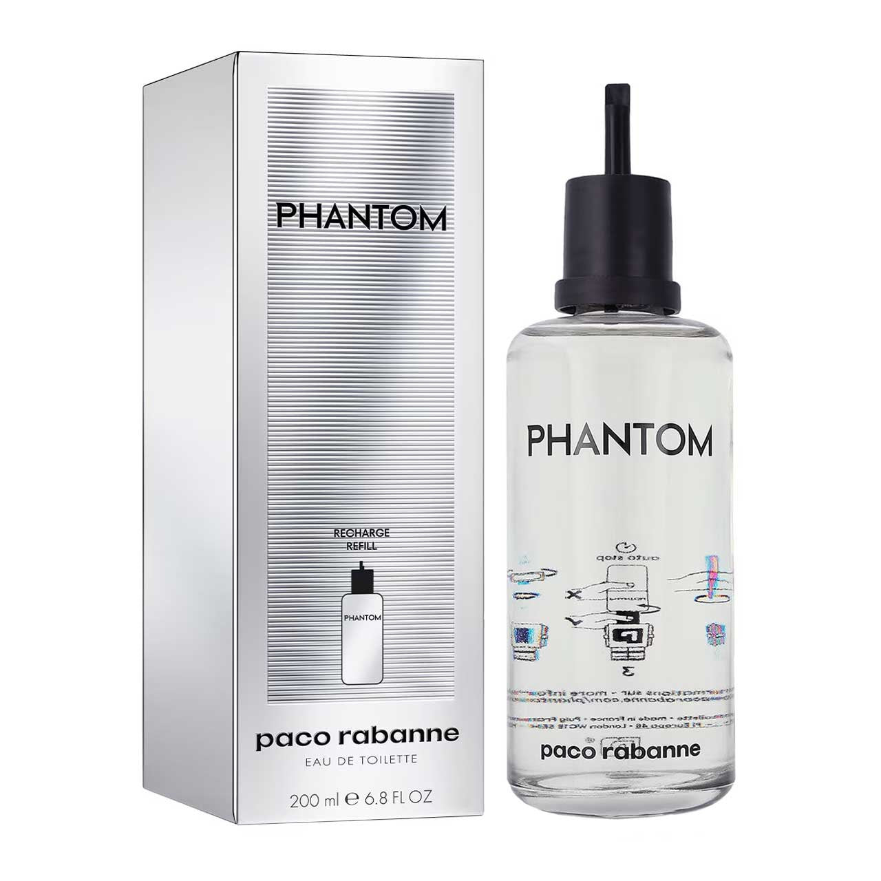 Phantom Eau de Toilette 200ml Rellenable