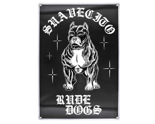 Letrero Metalico Rude Dog