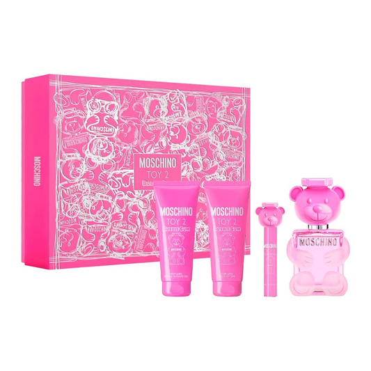 Toy 2 Bubble Gum Estuche 4 Piezas Eau de Toilette 100ml + Miniatura 10ml + Gel de baño 100ml + Locion Corporal 100ml