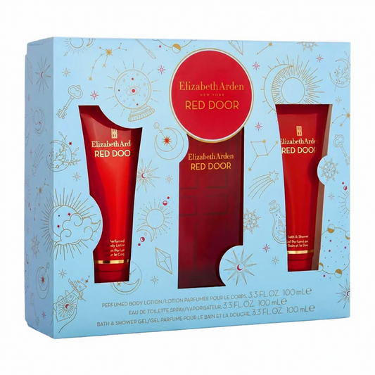 Red Door Estuche 3 Piezas Eau de Toilette 100ml + Locion Corporal 100ml + Gel de Baño 100ml