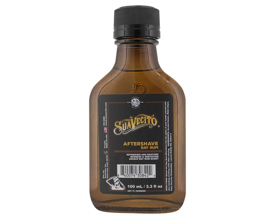 Solución después de afeitar bay rum
