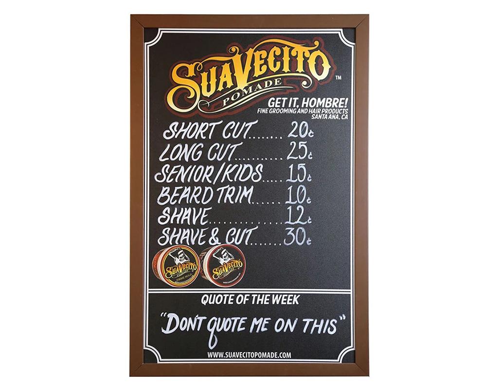 Pizarron man cave